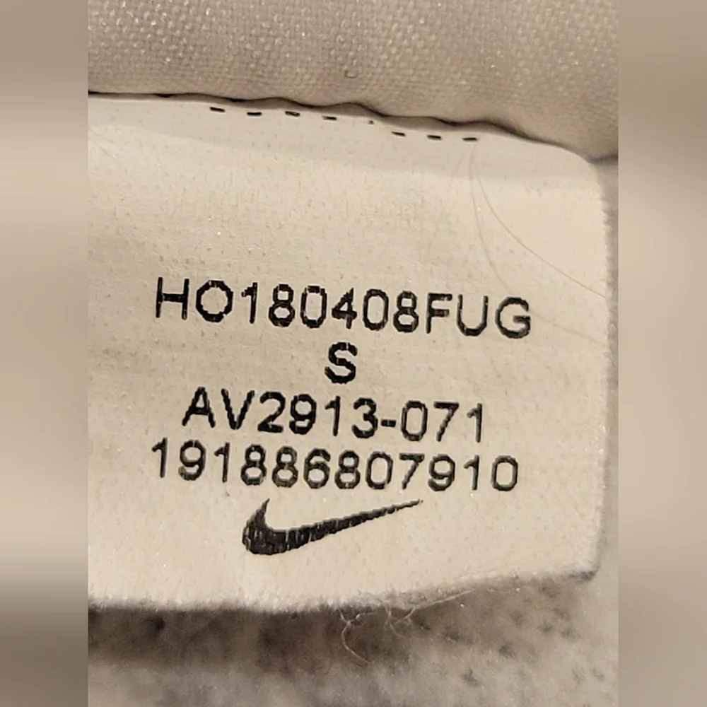 Girls Nike Dri-fit Gray And Teal Hoodie   Size Small 7/8